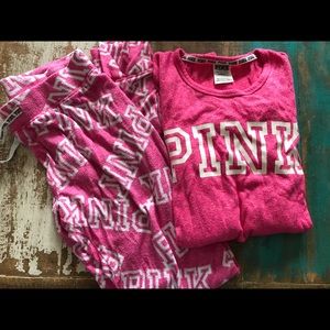 VS PINK pj set 💗
